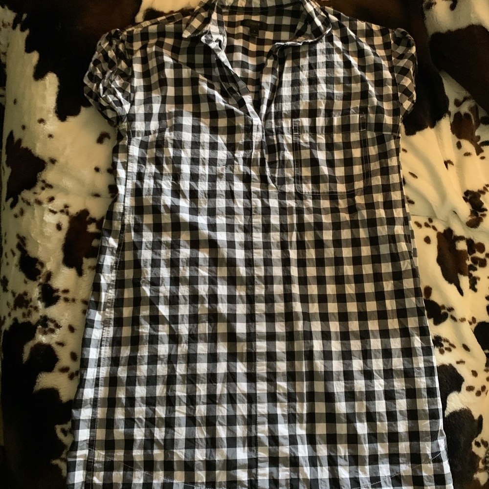 J crew size small.  Tunic/dress. Knee length